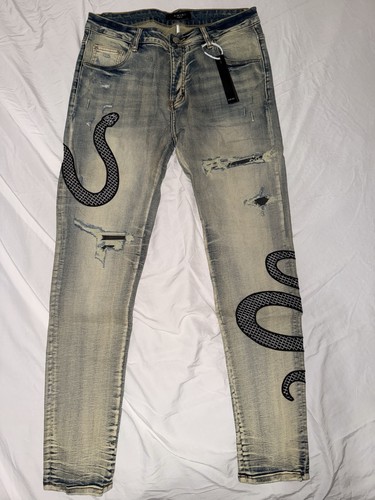 Jeans amiri mx1 - mx1, neri