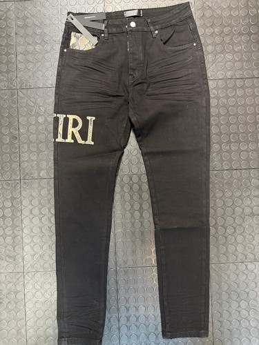 Jeans amiri logo serpente - amiri,