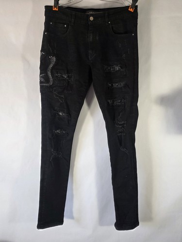 Jeans skinny uomo - , nero