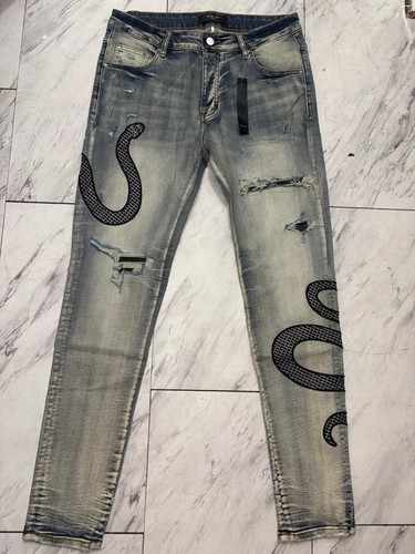 Jeans denim dritto amiri - dritto,
