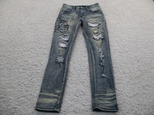 AMIRI Jeans Uomo 30 Blu Denim